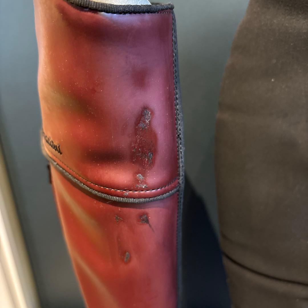 Alberto Fasciani 乗馬ブーツ バーガンディ