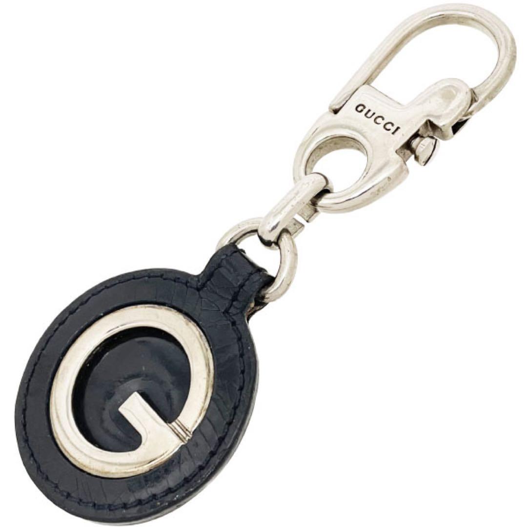 大注目 グッチ 正規品 キーホルダー GUCCI グッチ ブラックx