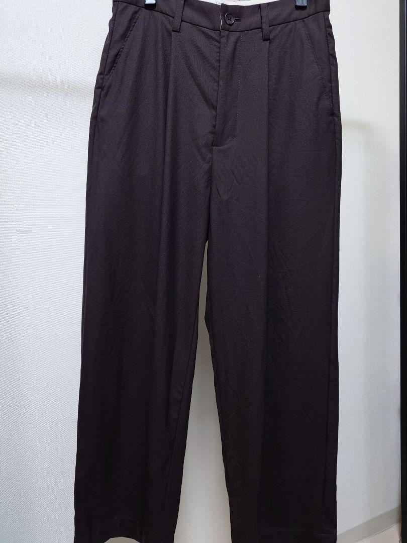 Cornier『WORSTED WOOL WIDE PANTS』2023SS