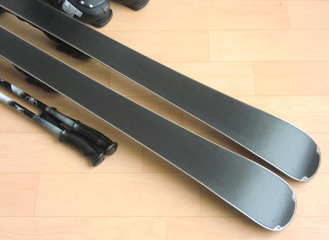 ■■送料無料■ノルディカ■メンズスキーセット■板160/靴26.5■WAX済■■