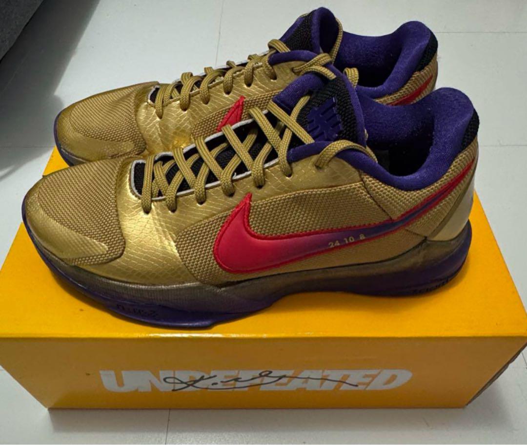 Kobe 5 Protro Undefeated Hall of Fame Men's Size 11.5 NEW