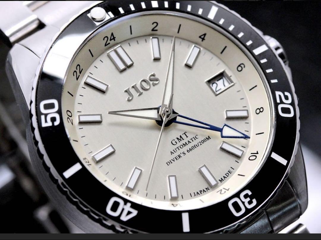 JIOS 腕時計 新品未使用 GMT ダイバーズウォッチ 国産