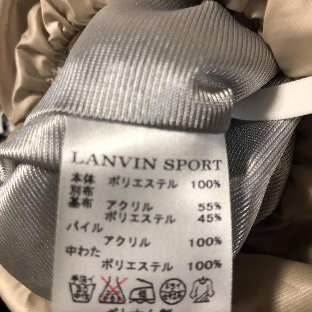 オシャレ 大人気 LANVIN SPORT レッグウォーマー