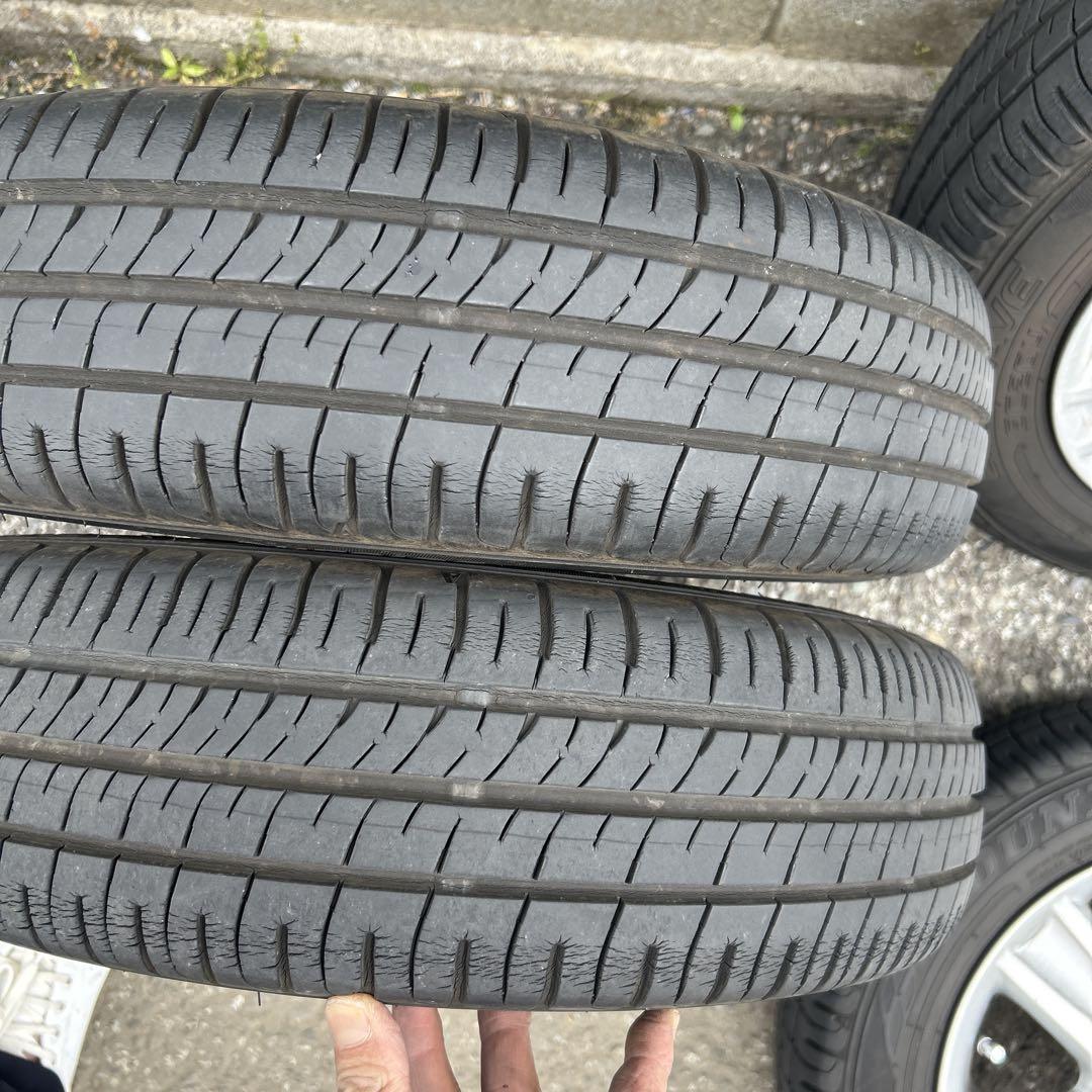 155/65R13 アルミホイールとタイヤ②２本分