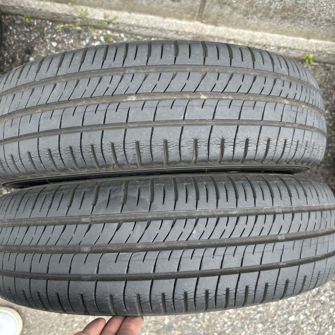 155/65R13 アルミホイールとタイヤ②２本分
