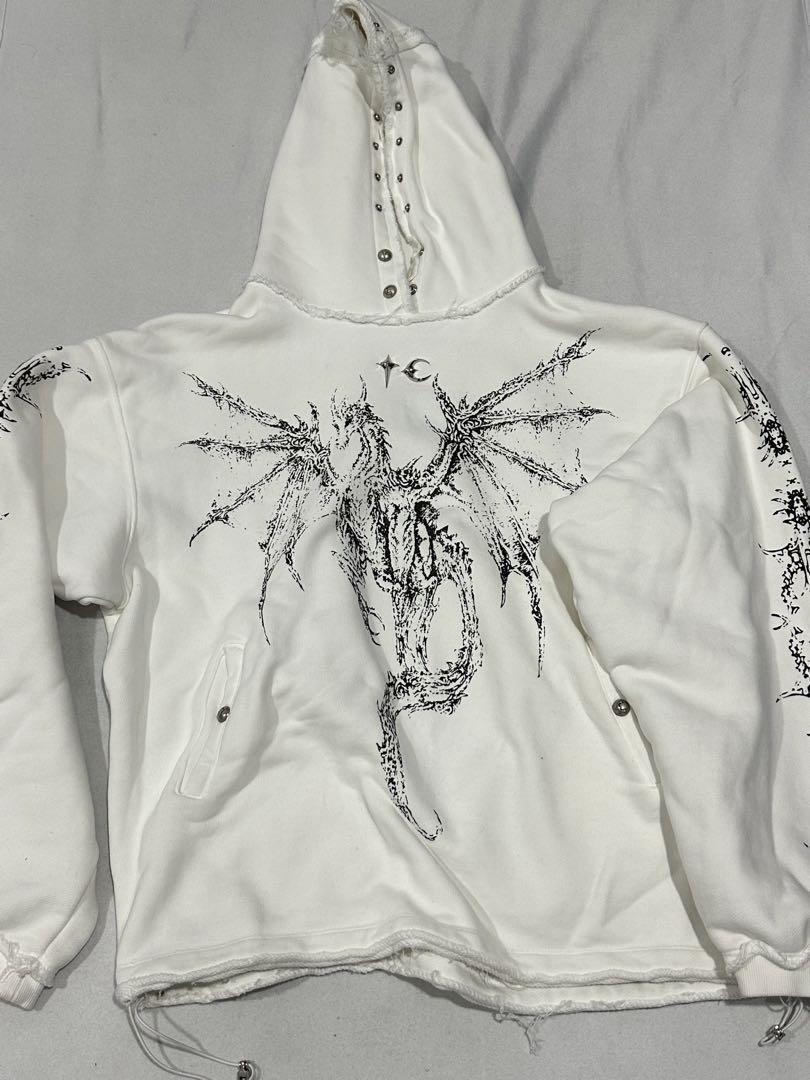 Thug club dragon hoodie ドラゴンパーカー size2