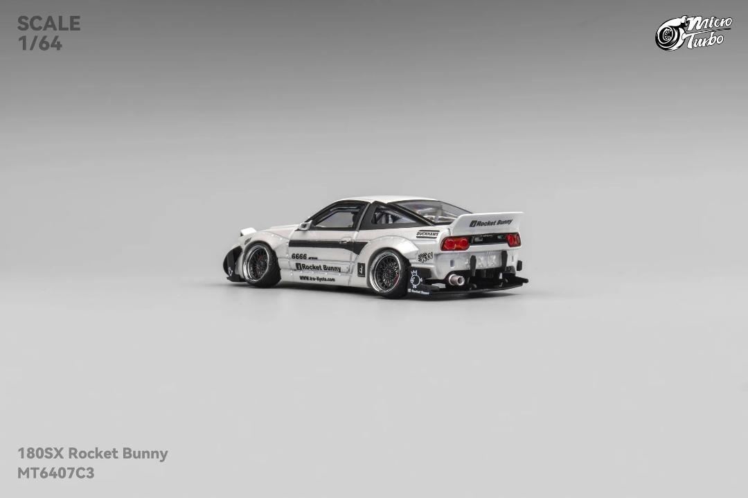Micro Turbo 1/64 日産 180SX パンデム ホワイト