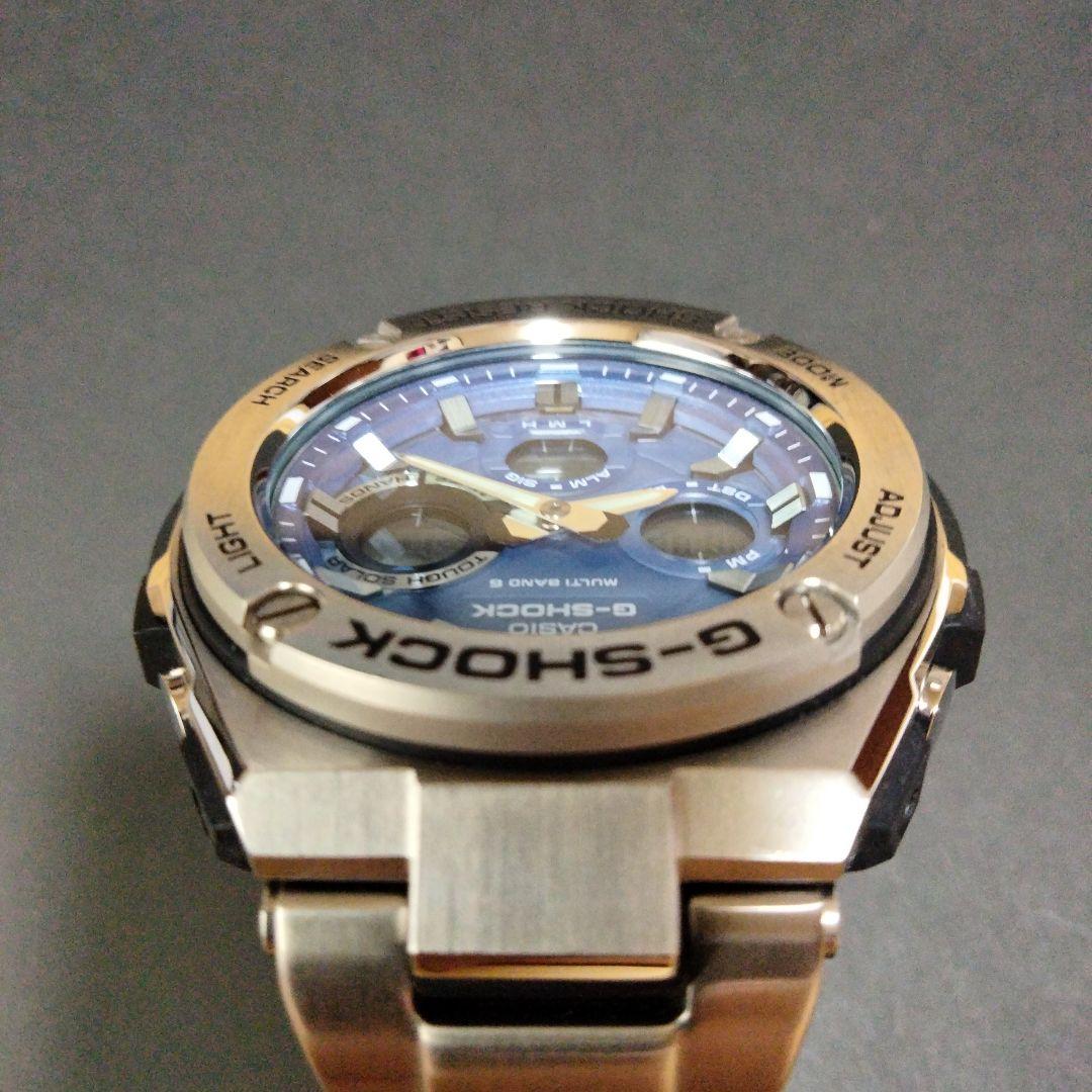 【美品】G-SHOCK GST-W110D 電波ソーラー　タフソーラー