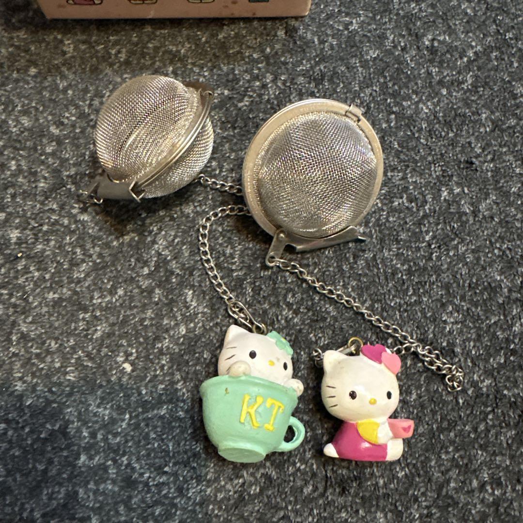 サンリオ キティちゃん付きティーヒィルター