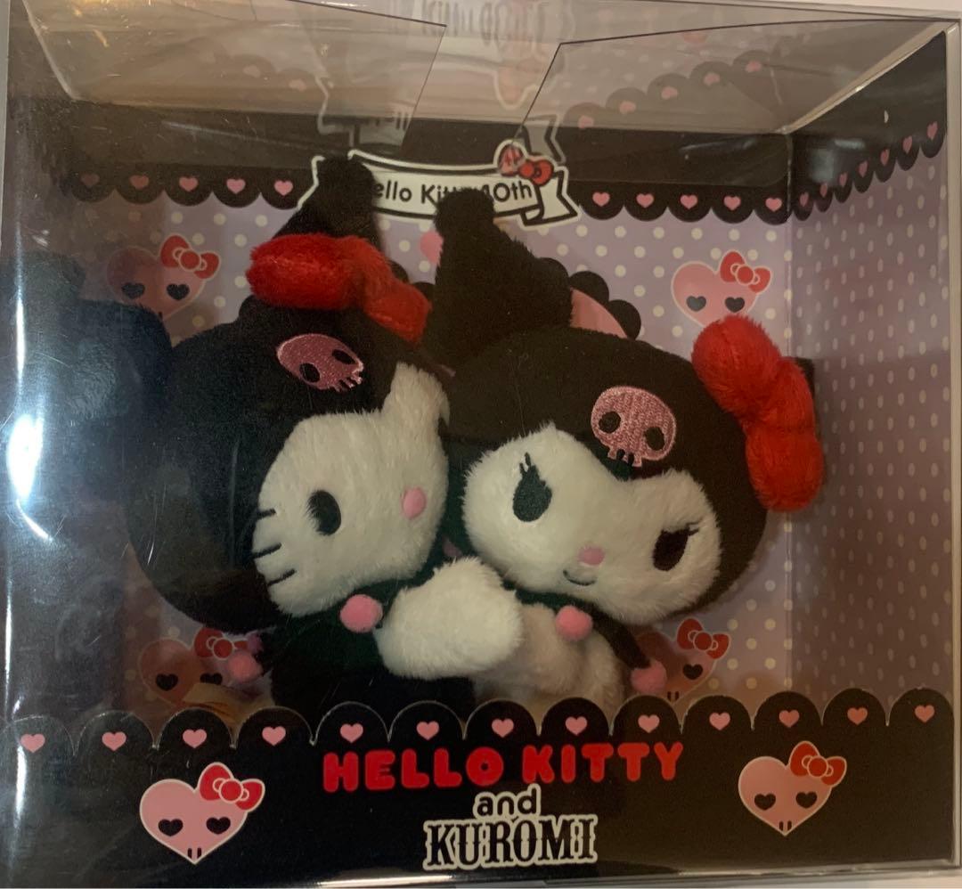 キティ&クロミ　40周年　激レア　ぬいぐるみ