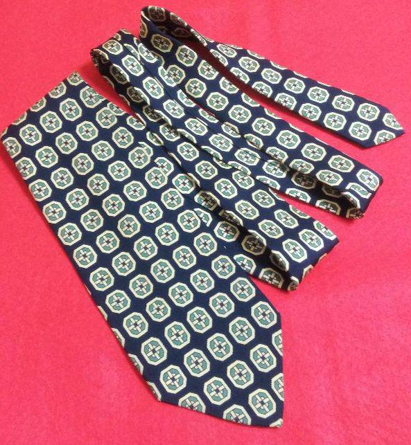 ◆75 美品 レア ヴィンテージ ポロバイラルフローレン ネクタイ アメリカ 紺