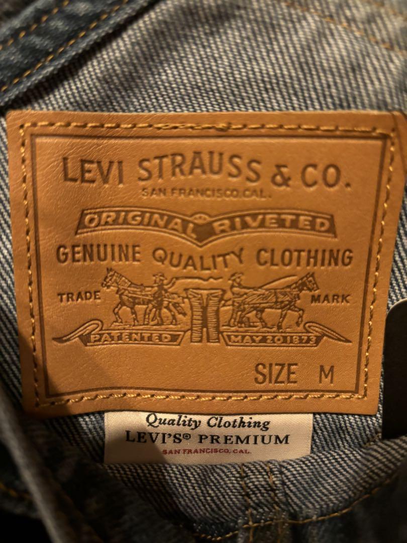 Levi's リーバイス オーバーオール 新品 M ブルー