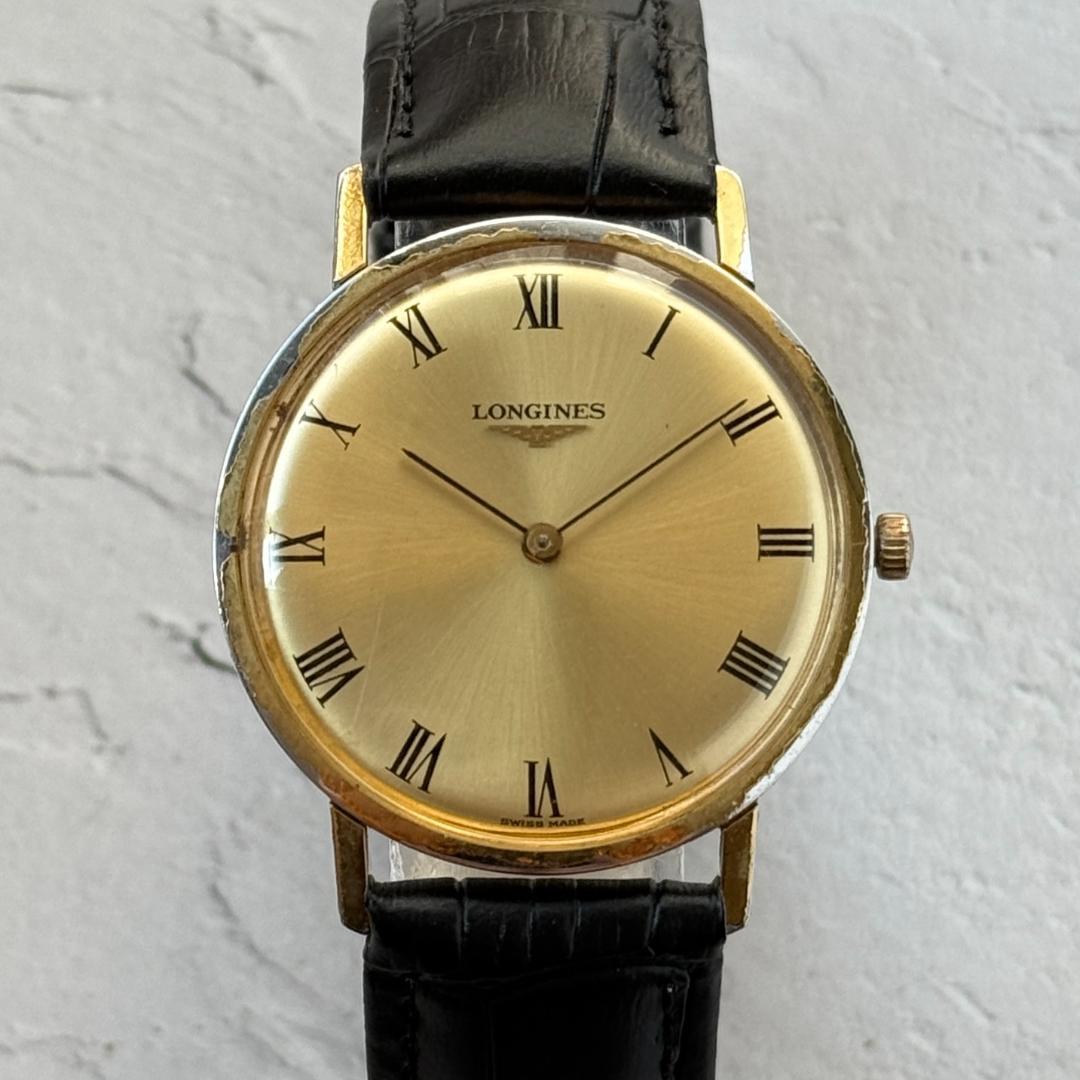 腕時計メンズ動作品ユニバーサルジュネーブ手巻きローマ数字ゴールド金文字盤ジャンク 腕時計メンズ動作品ユニバーサルジュネーブ手巻きローマ数字ゴールド金文字盤ジャンク