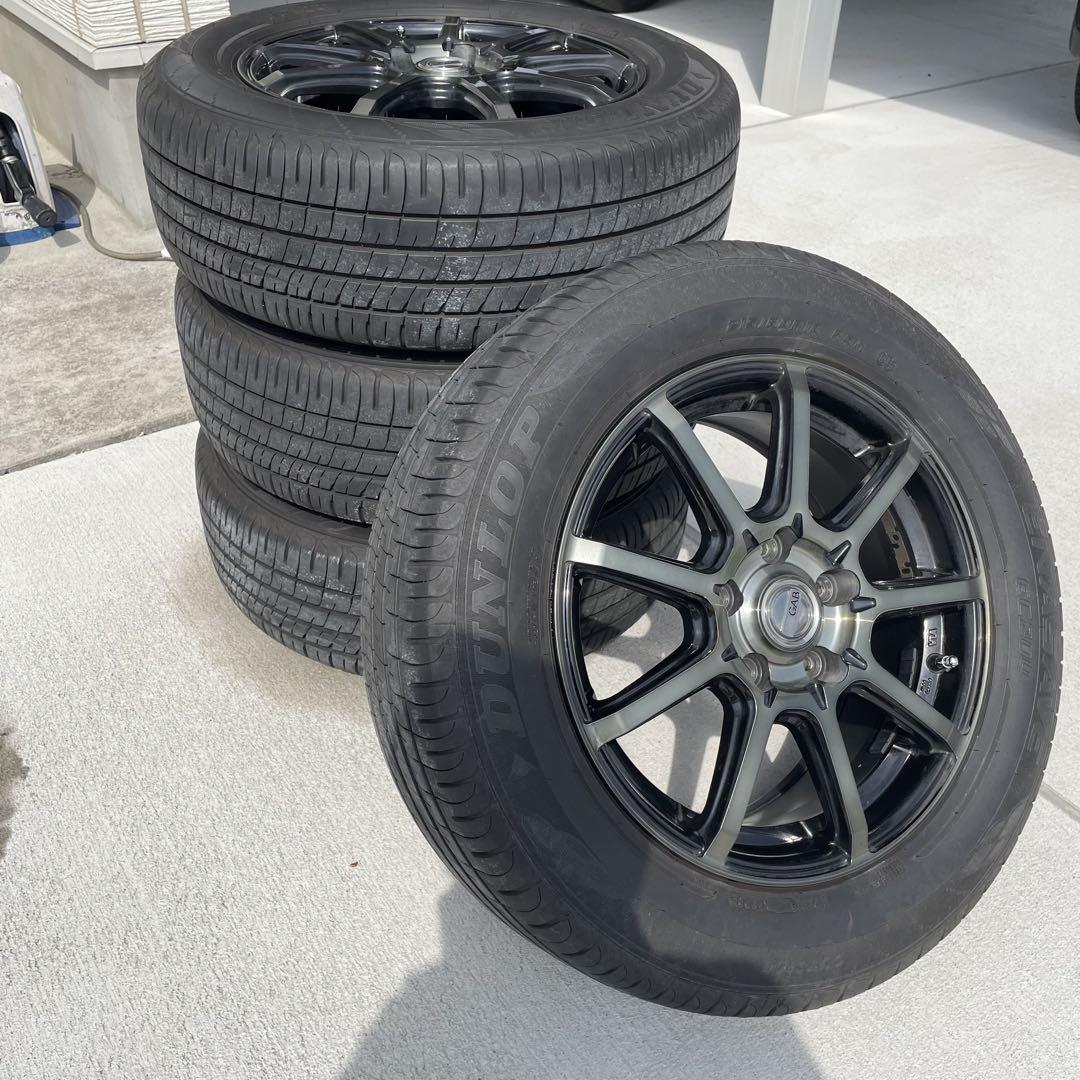 ダンロップ 16インチ GABスポークホイールセット ヴェゼル215/60R16