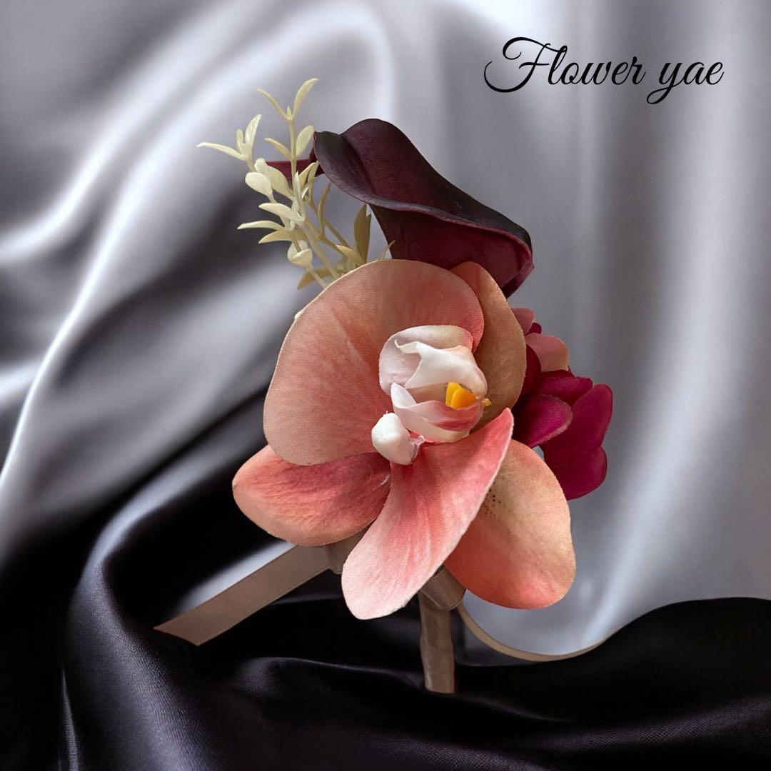 ハンドメイドアーティフィシャルフラワー ウェディングブーケリゾート前撮り