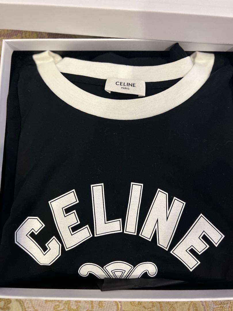 新品！未使用！CELINE セリーヌ　半袖 TシャツSサイズ PARIS