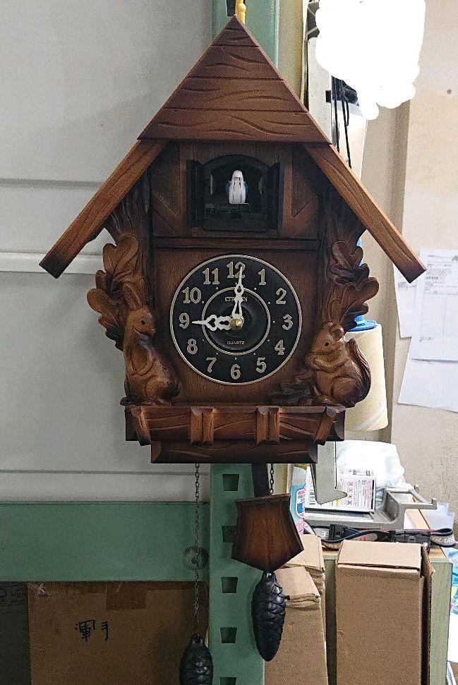 Yahoo!オークション - 動作品 CITIZEN シチズン 掛け時計 鳩時計