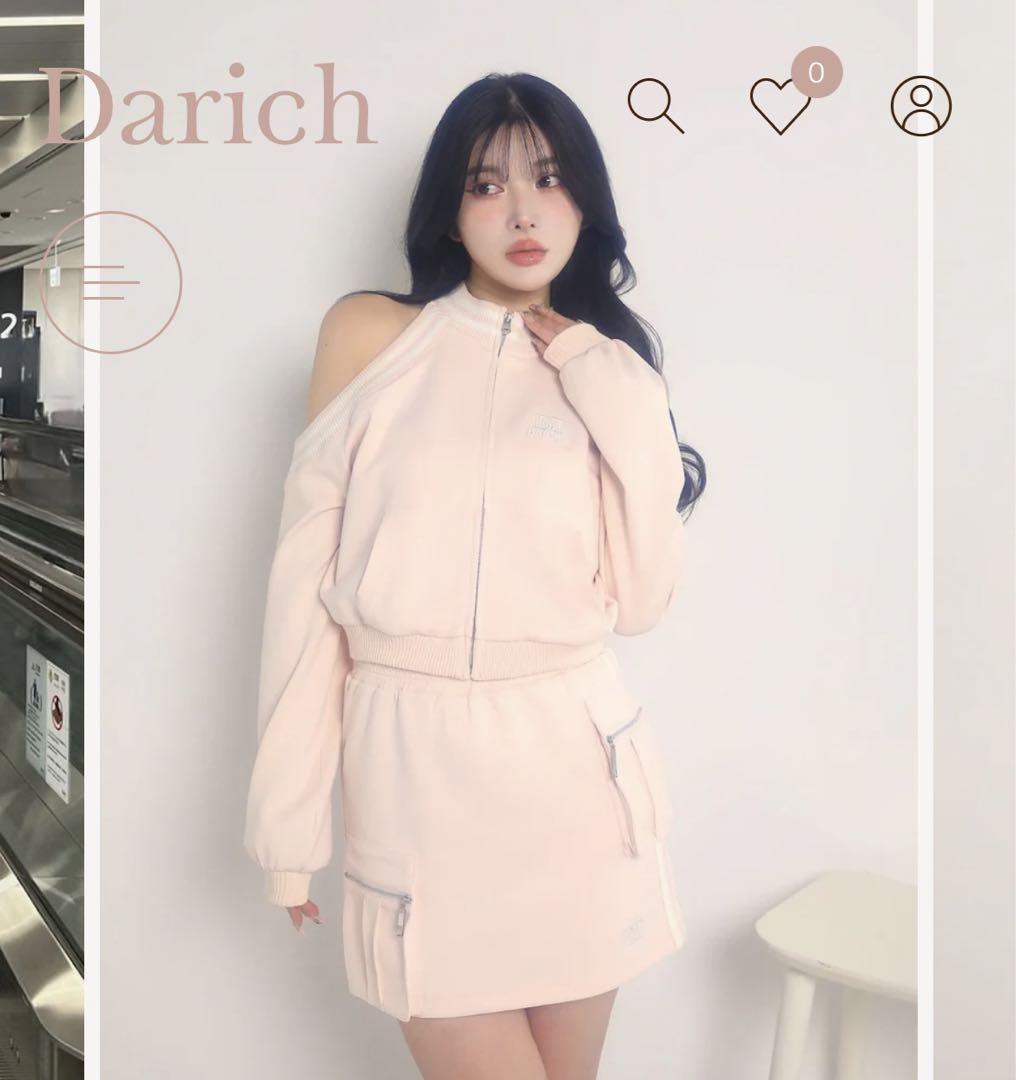 値下げ！darich ダーリッチ オープンショルダージャージトップス