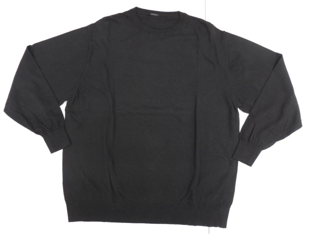 24SSコモリ COMOLI Z01-06011 コットン クルーネック ニット 24SSコモリ COMOLI Z01-06011 コットン クルーネック ニット