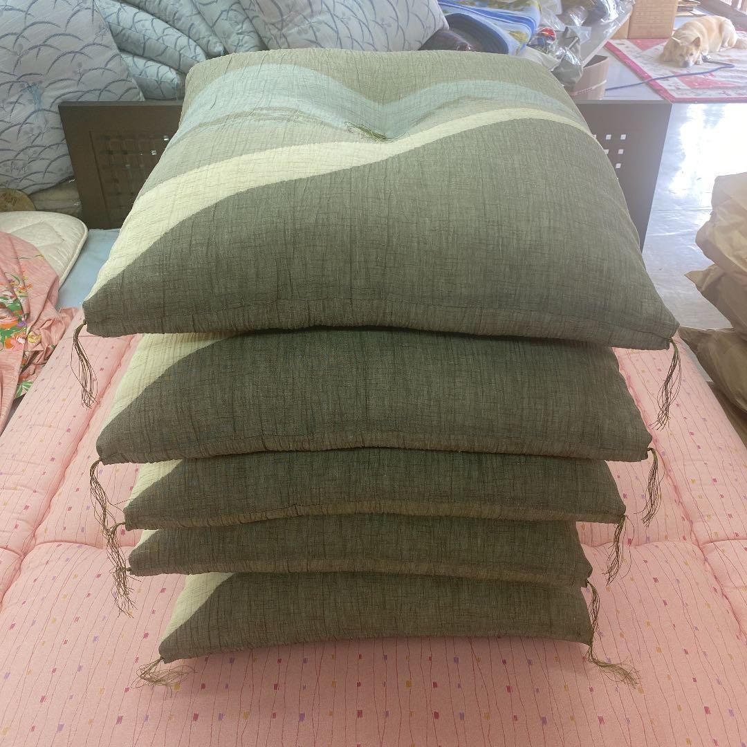 夏座布団 5枚組 手作り座布団 | www.yourpoll.co.uk