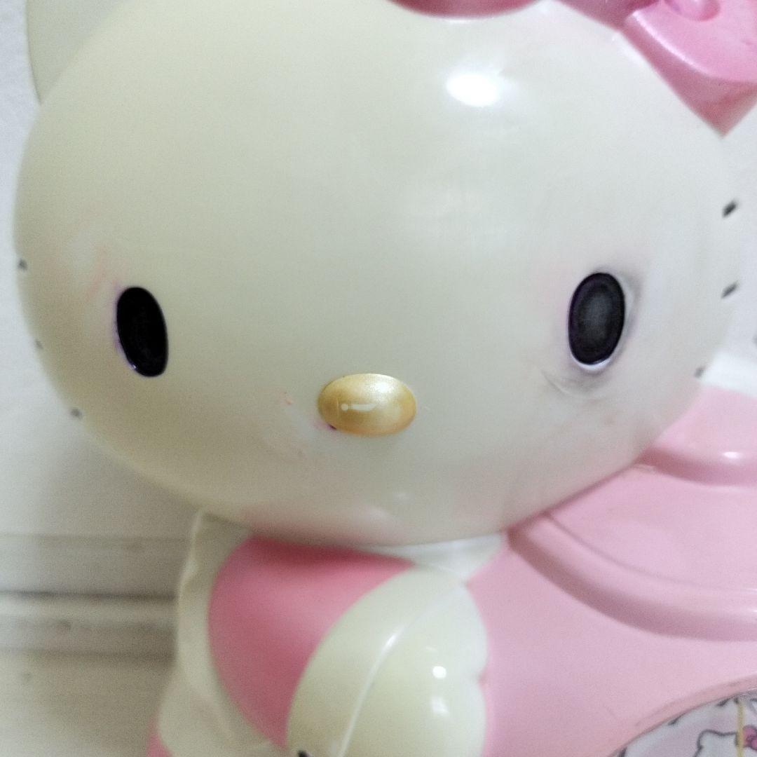 ハローキティ おしゃべり目覚まし時計 ぬいぐるみ レトロ