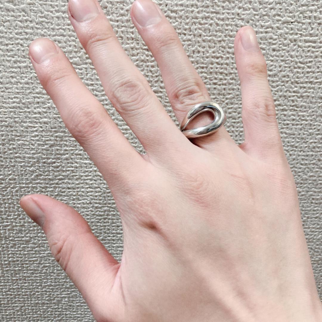 ❝着画有❞ エルメス リコル リング 55(15)号 シルバー SV925