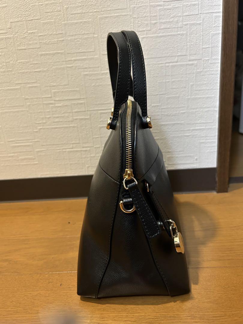 美品 フルラ FURLA パイパー ・ブラック 2way ショルダーバッグ