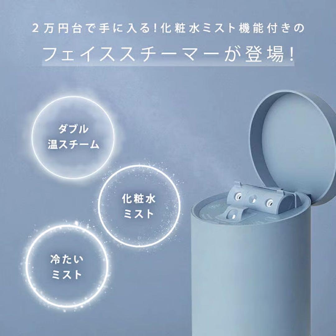新品】SALONIA ピュアブライトスチーマー