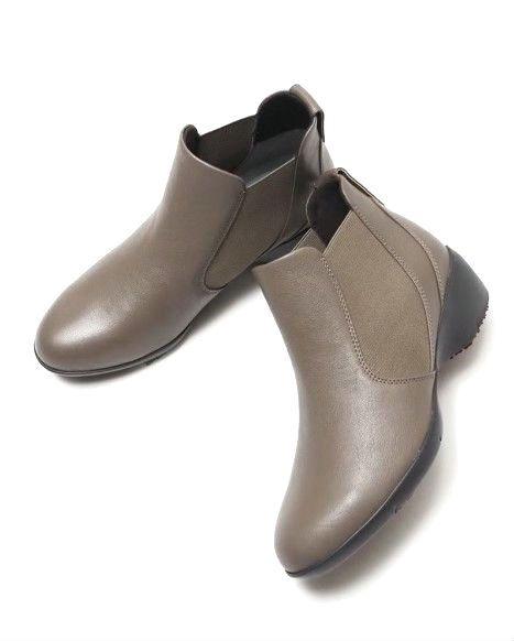 REGAL サイドゴアブーツ CAMEL 茶 ベージュ 本革 美品 ショート