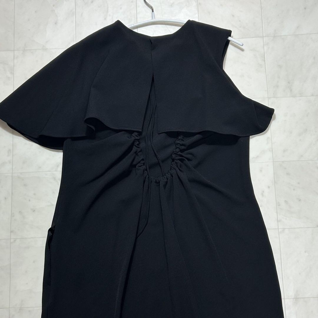 新品未使用✨louren asymmetry cape pencil dress