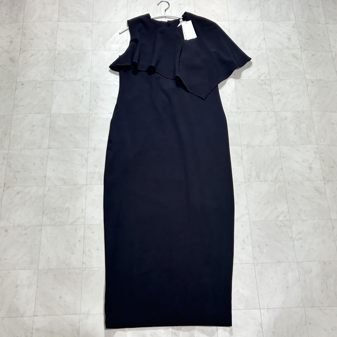 新品未使用✨louren asymmetry cape pencil dress