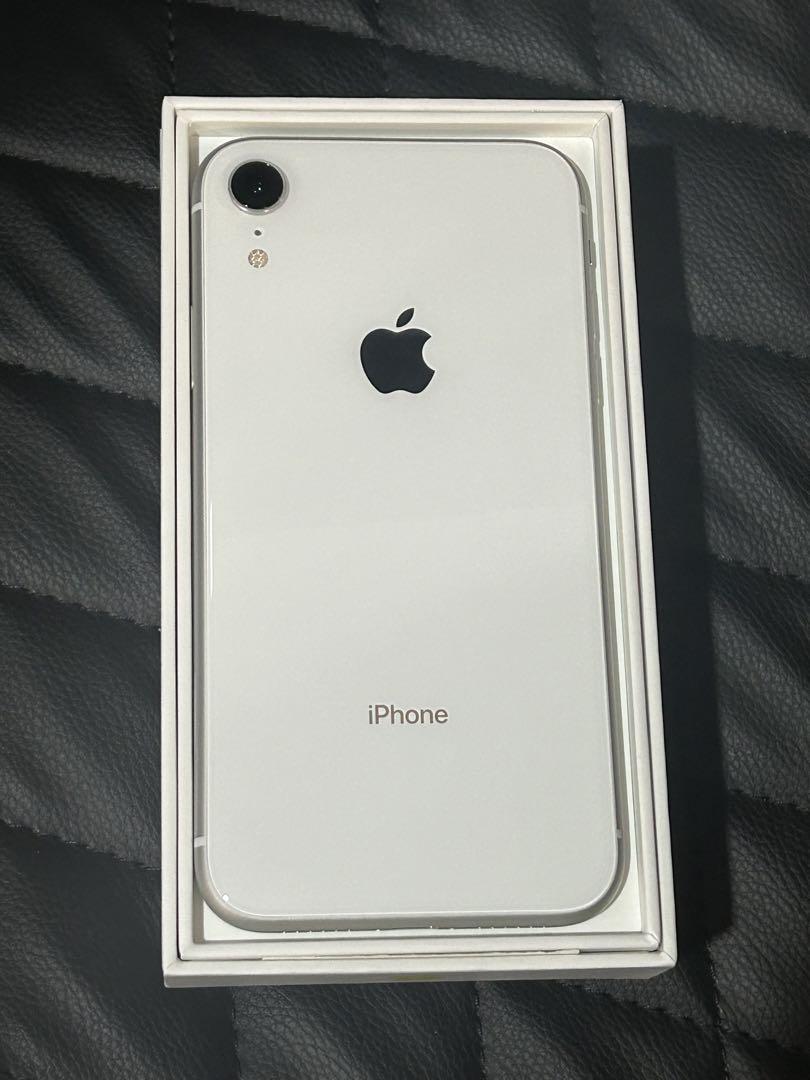 作品 【美品】iPhone XR White 128 GB SIMフリー スマートフォン/携帯