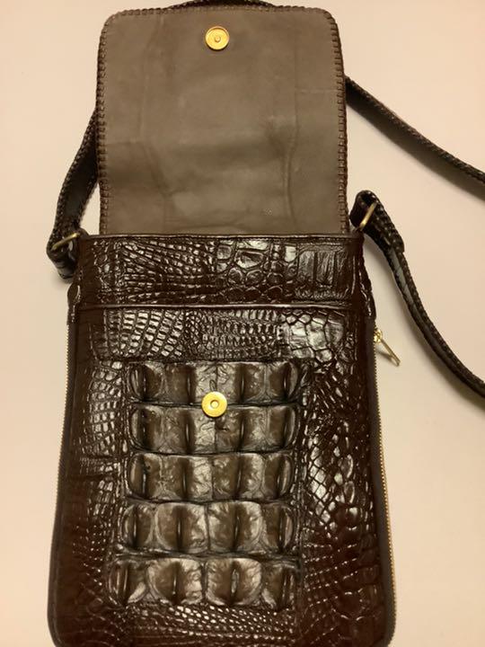 ゆうゆうメ 本物 鰐 A4サイズ ショルダー g39 wB49J-m87562923051 新品 クロコダイル クロコ ♗カテゴリー