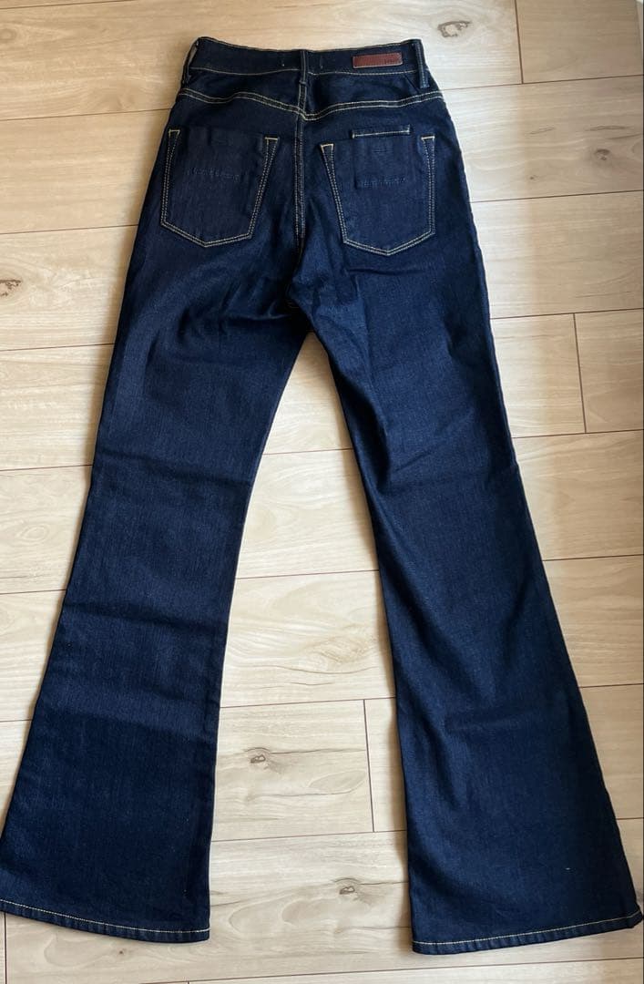 YANUK ブーツカット デニム インディゴ OWI ワイドフレア ストレート YANUK ブーツカット デニム インディゴ OWI ワイドフレア ストレート