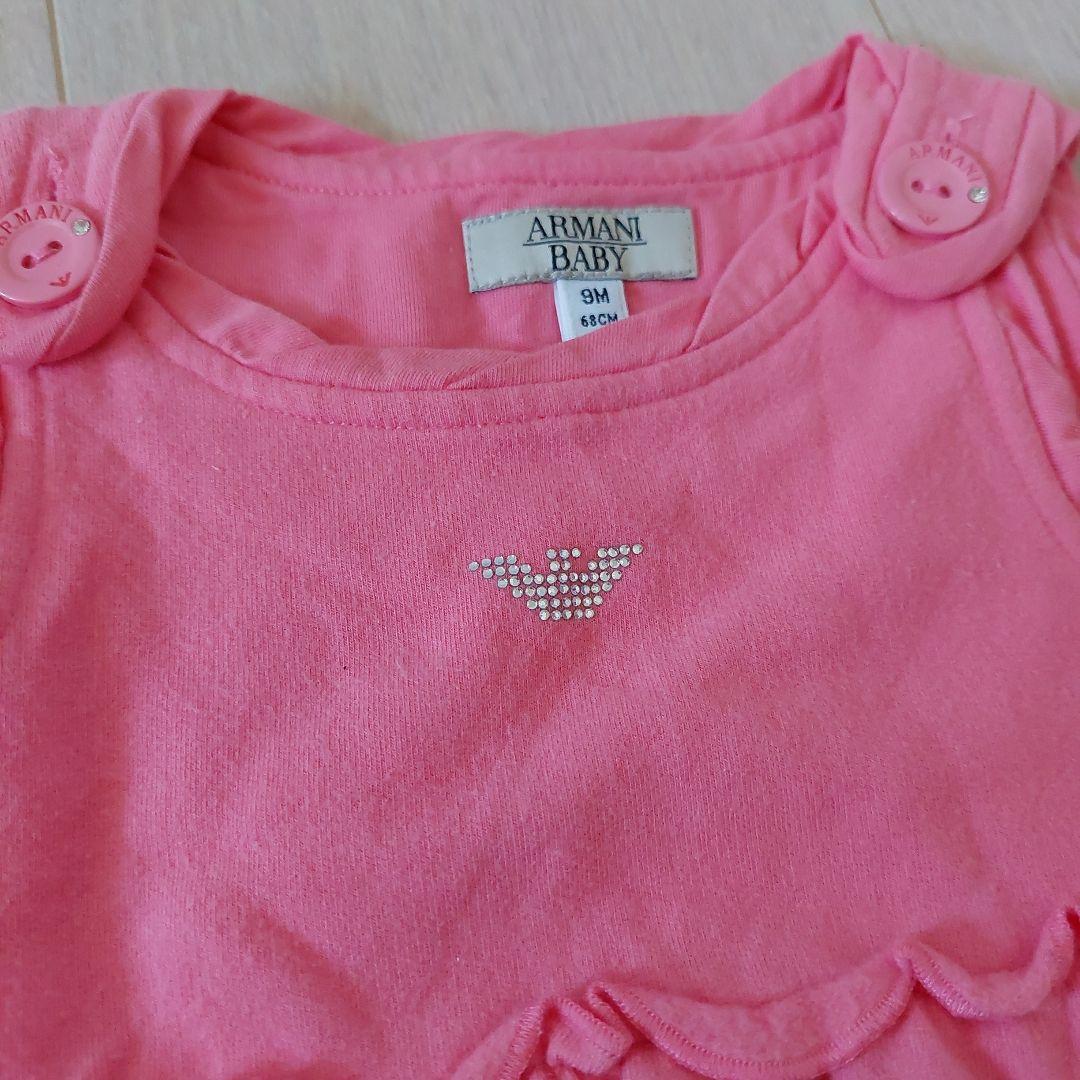 美品アルマーニbaby ワンピース アルマーニベビー♡ワンピース 9ヶ月 68センチ - メルカリ