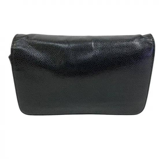 美品】シャネル キャビアスキン フラップ ココマーク チェーン