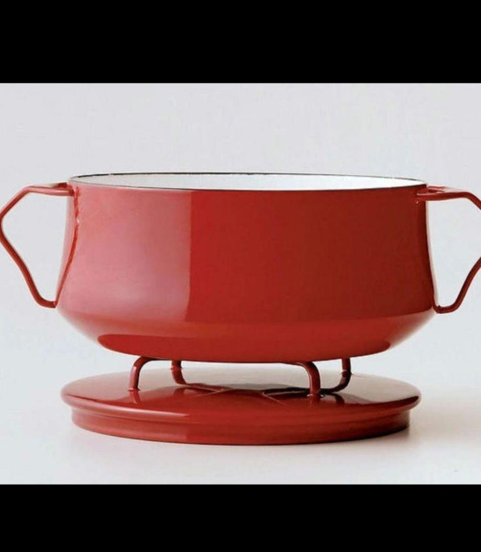 【新品】ダンスク DANSK コベンスタイル 両手鍋 18cm チリレッド
