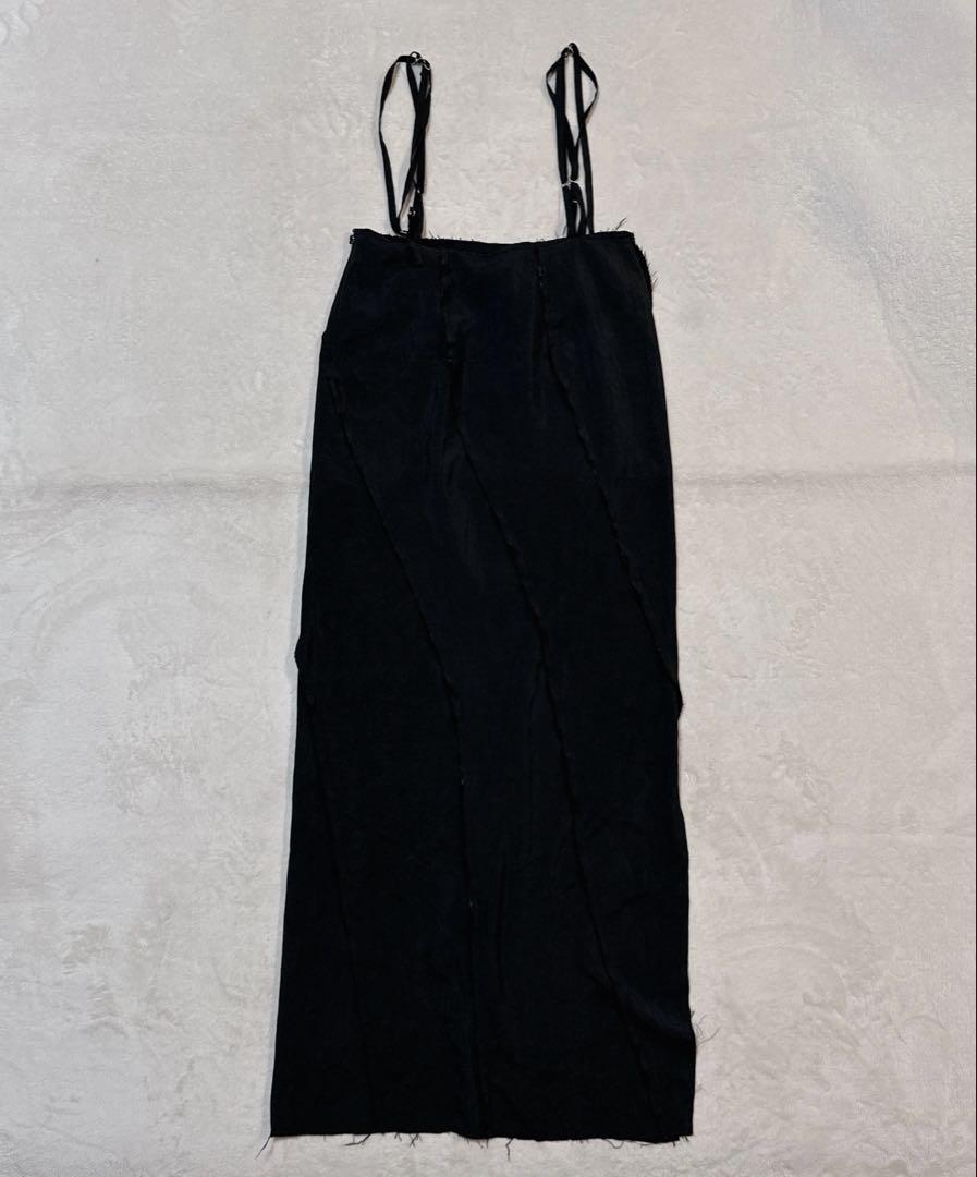 希少 PRANK PROJECT Bias Cut-off Maxi Skirt