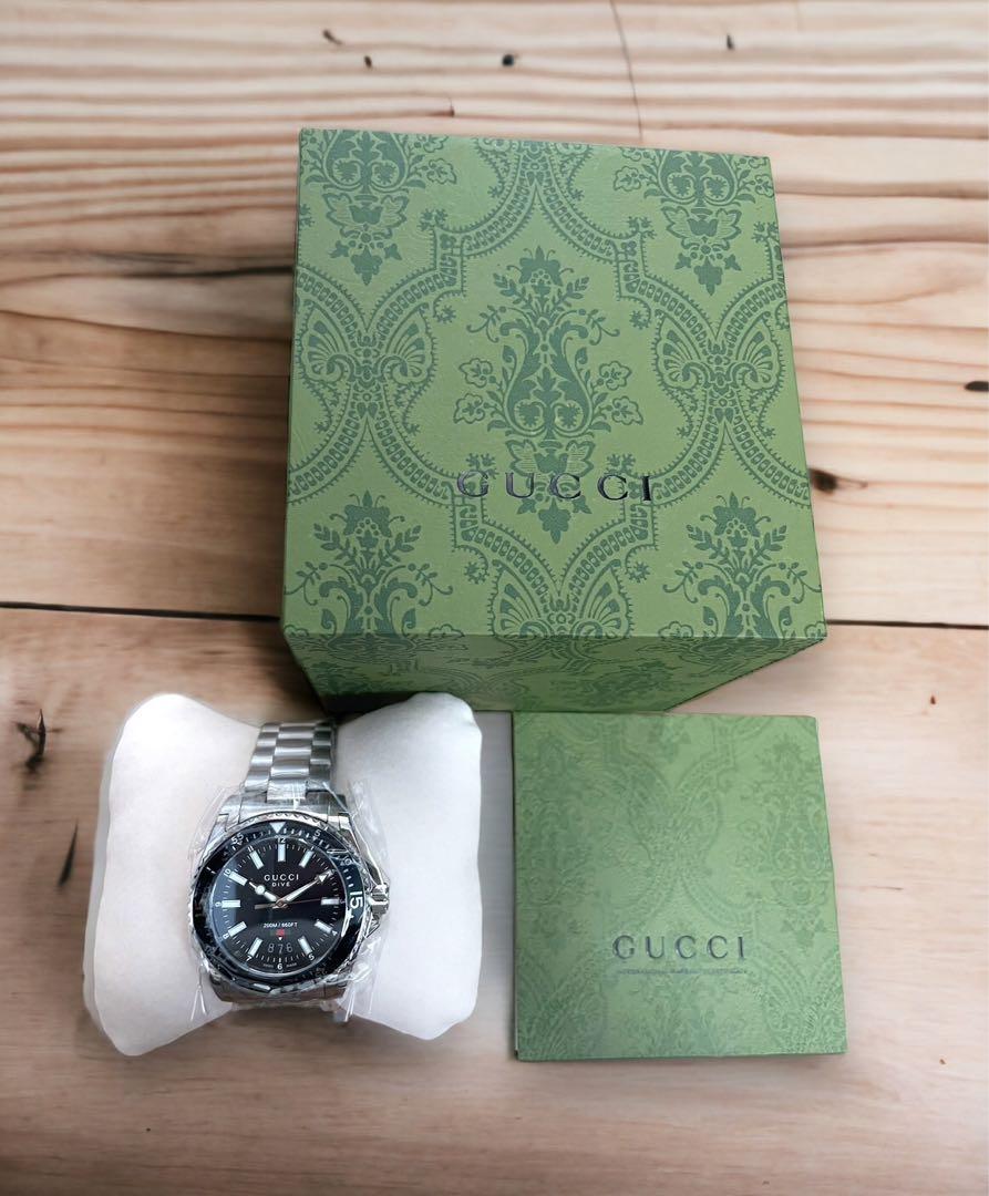 GUCCI ダイヴ　ダイバーズウォッチ　腕時計　未使用