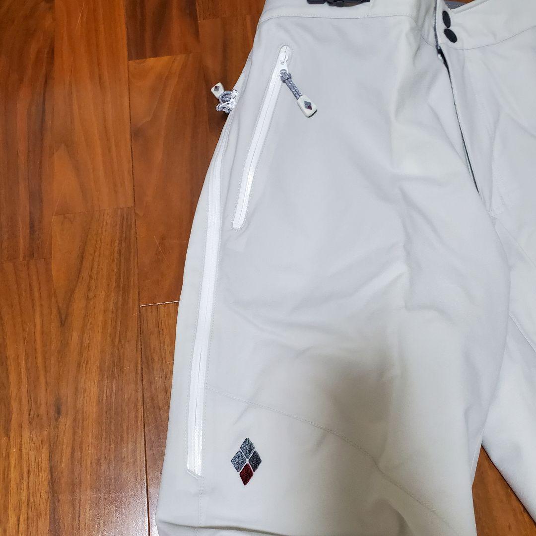 モンベル  ドライテックインシュレーテッドパンツ　Мサイズ　ライトグレー