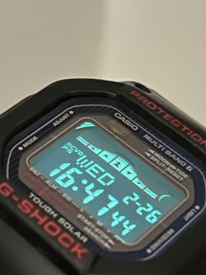G-SHOCK G-LIDE GWX-5600C電波ソーラー　動作良好　送料込