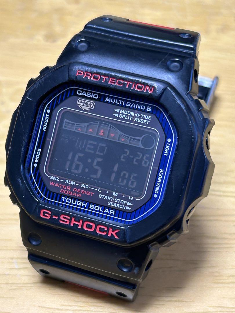 G-SHOCK G-LIDE GWX-5600C電波ソーラー　動作良好　送料込