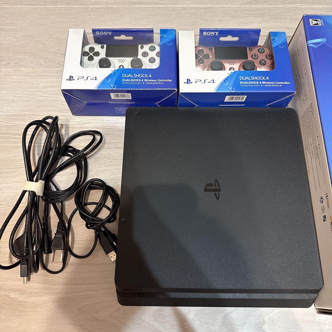 PlayStation 4 本体 500GB デュアルショック4 2個