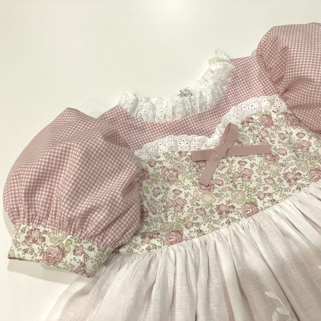 専用出品　ハンドメイド　ドールワンピース　リバティ