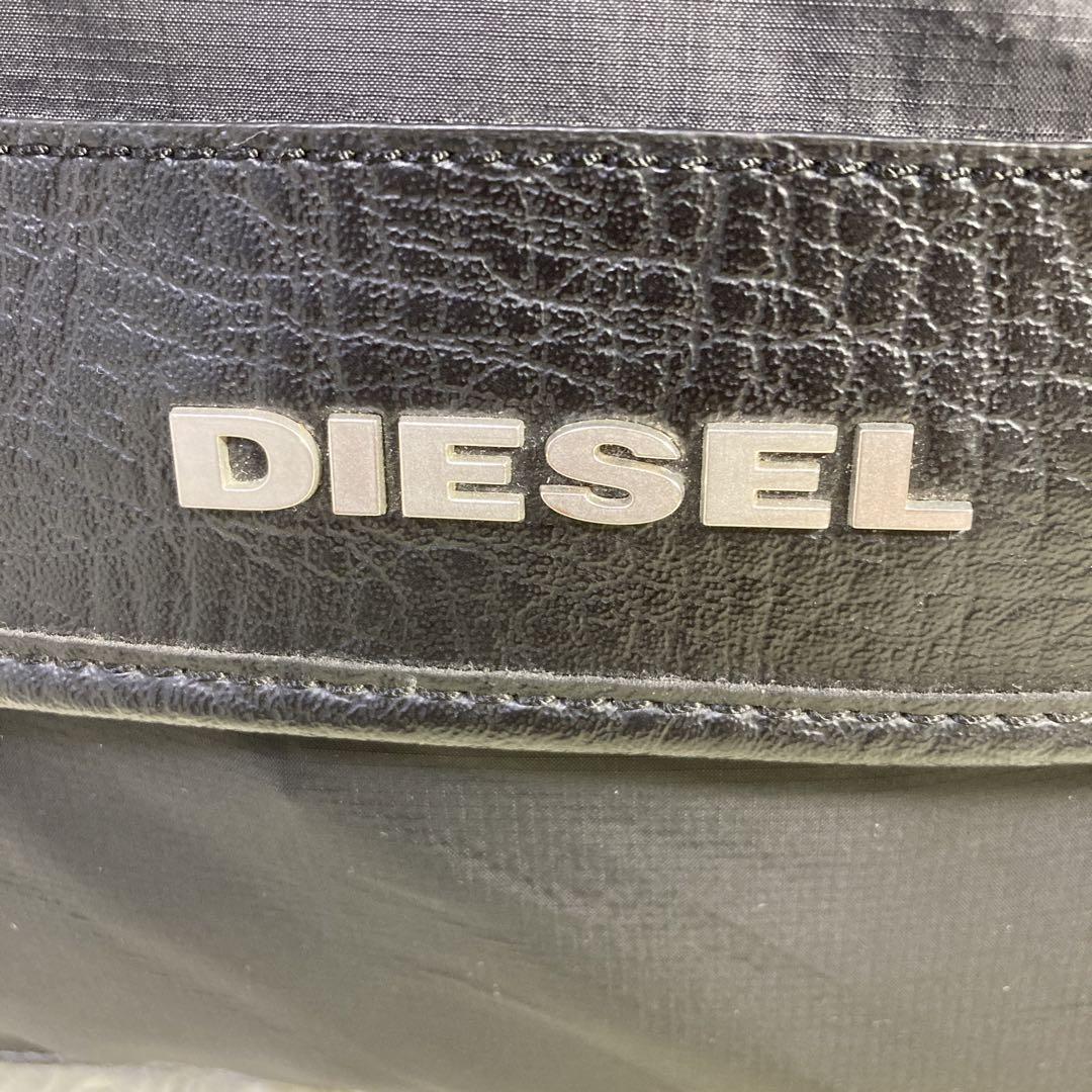 ディーゼル DIESEL レザー・ナイロンメッセンジャーバッグ ショルダーバッグ