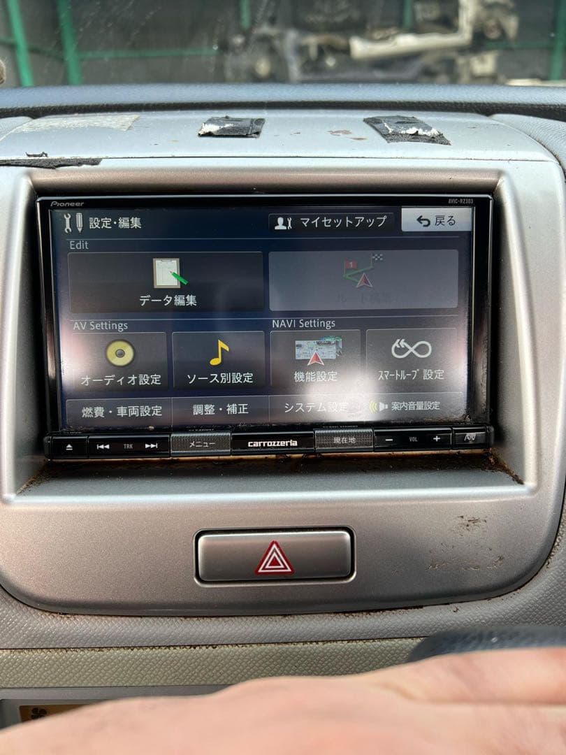 AVIC-RZ303 ナビマップ2019carrozzeria