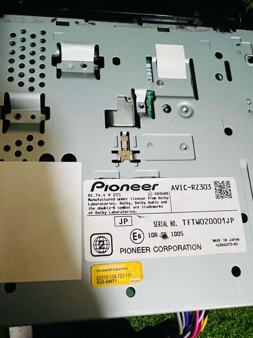 AVIC-RZ303 ナビマップ2019carrozzeria