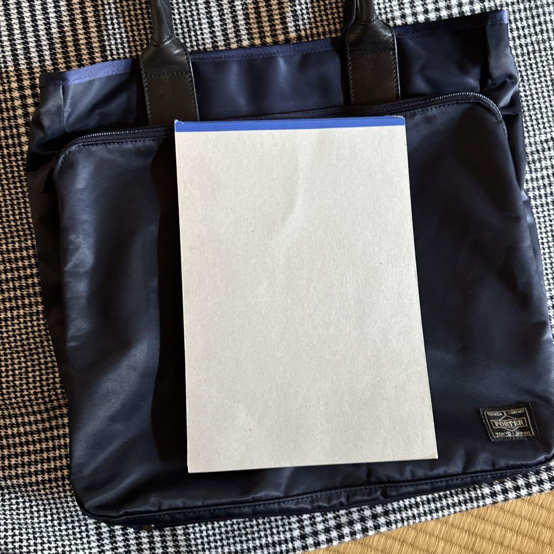 PORTER   トートバッグ　ネイビー