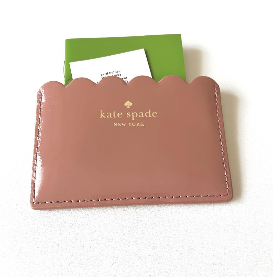 ケイトスペード スカラップパスケース　定期入れ　＊未使用品＊
