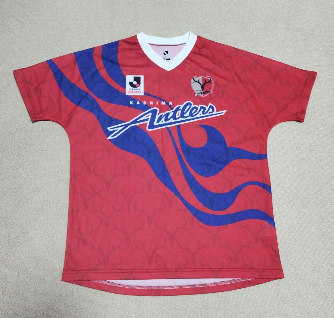 Jリーグ初期　鹿島アントラーズ　シャツ 90s~ 90年代 USA製 MADE IN USA サッカー Jリーグ フットボール
